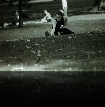 London - Girl in park